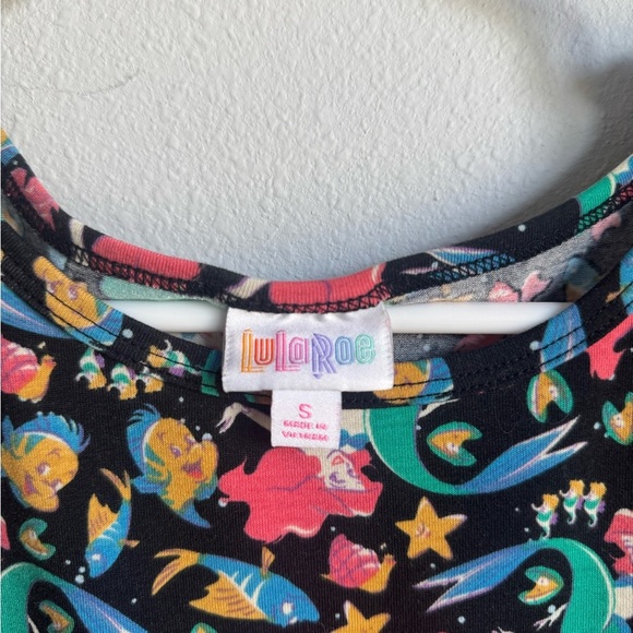 LuLaRoe Irma- Disneys Little Mermaid Size Small - Picture 3 of 4